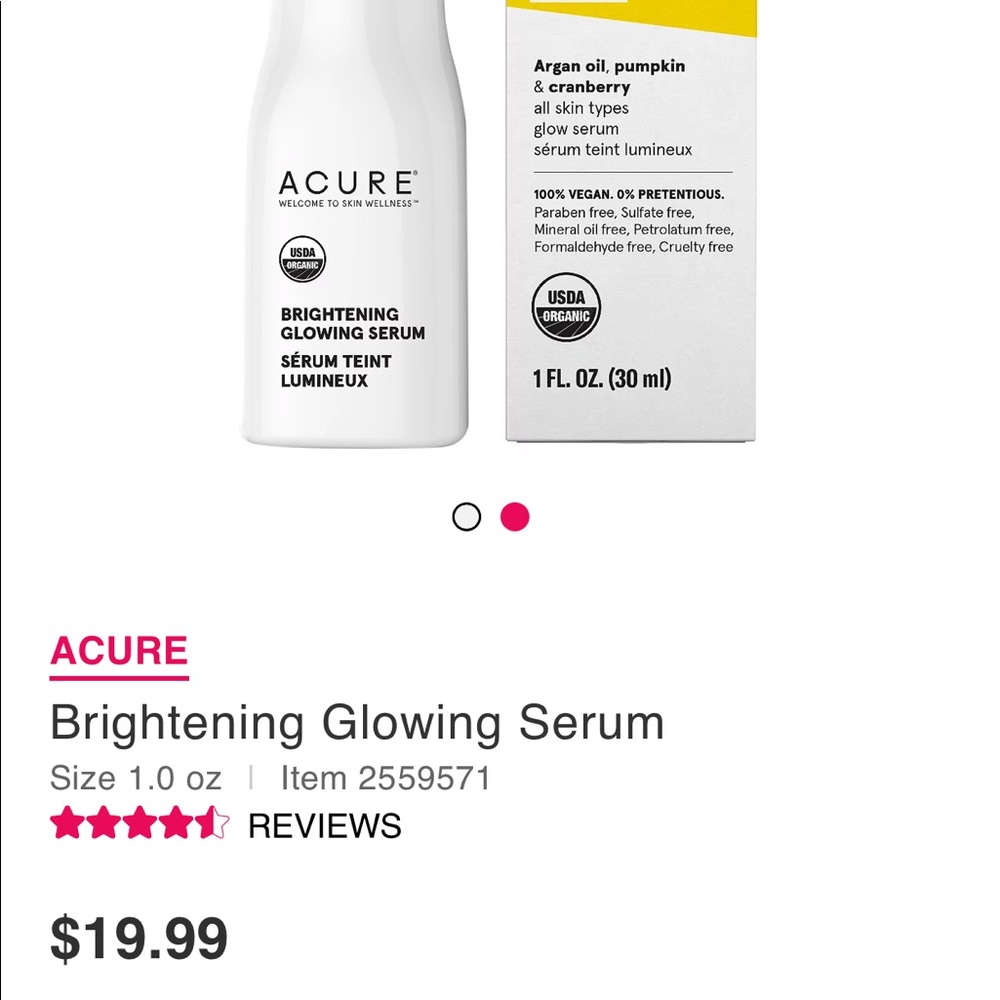 Acure serum - Picture 2 of 6